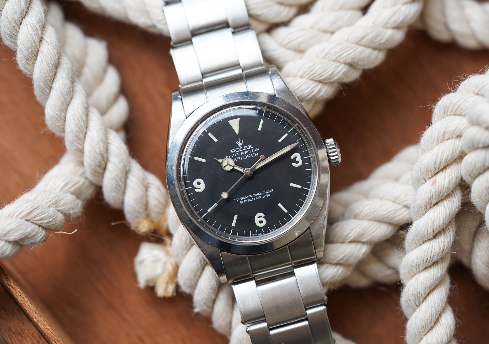 1967 Rolex Explorer I 'Frog Foot' Dial 1016