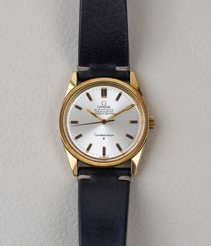 1968 Omega Constellation Ultra-Thin Starburst Opaline Silver 167.021