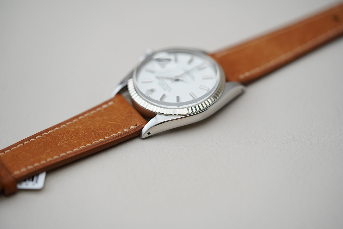 1969 Rolex Datejust 1601 White No Lume DIal