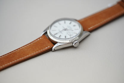 1969 Rolex Datejust 1601 White No Lume DIal