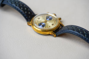 1970's Breitling Chronograph "Blue Eyed Panda" 9122