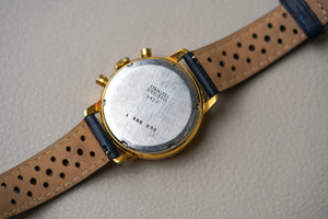 1970's Breitling Chronograph "Blue Eyed Panda" 9122