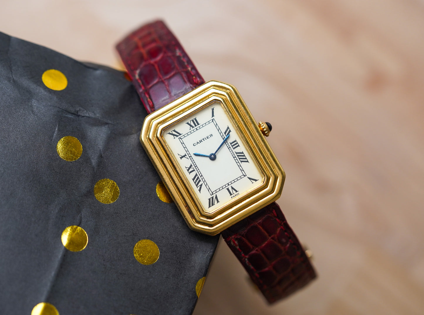 1970's Cartier Paris Cristallor 18K YG Ref. 78096 "Jumbo"