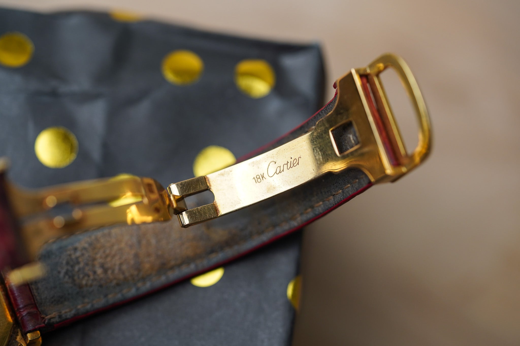 1970's Cartier Paris Cristallor 18K YG Ref. 78096 "Jumbo"