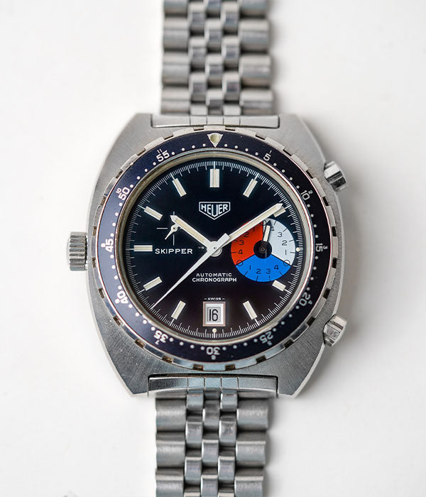 1970's Heuer Autavia 'Skipper' Yachting Chronograph 11063V