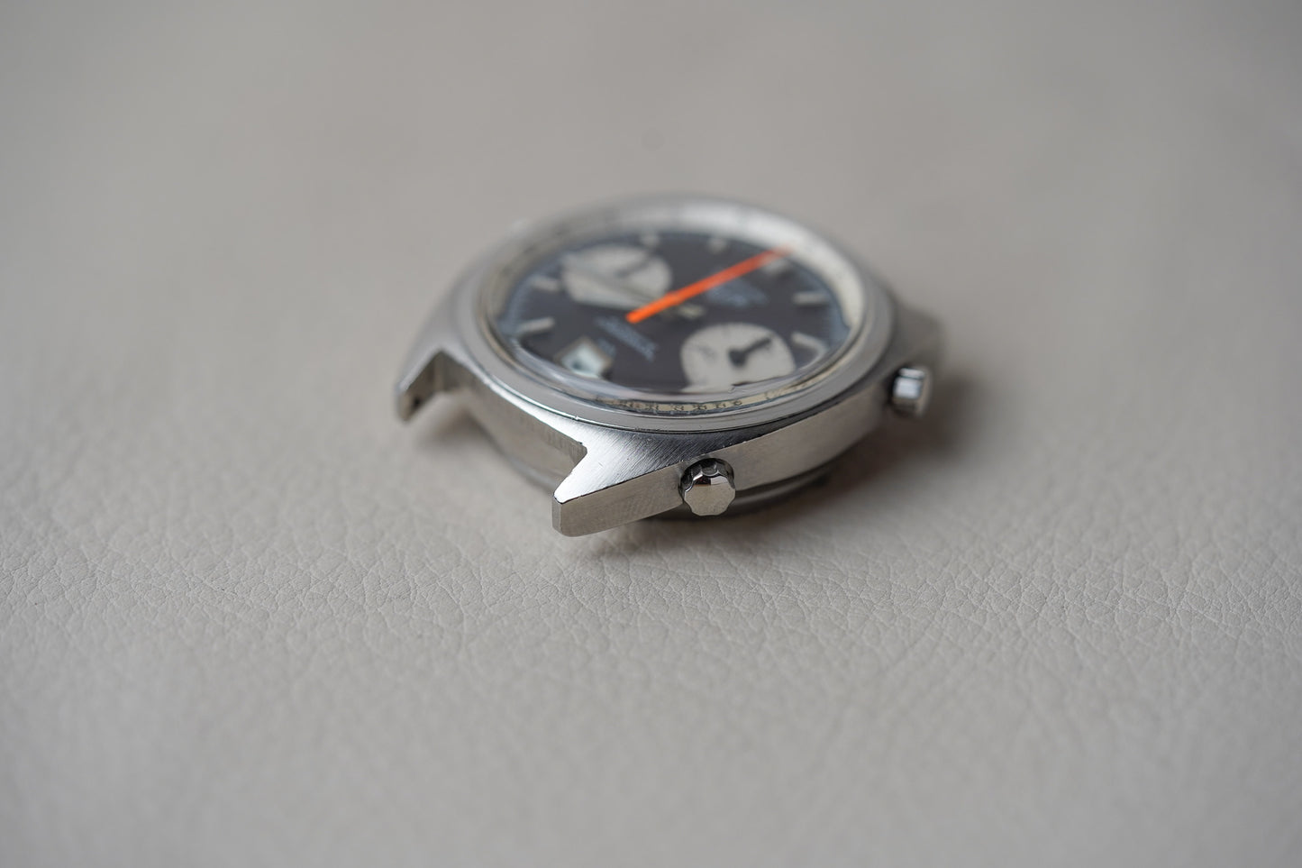 1970's Heuer Carrera 1153 Blue Dial