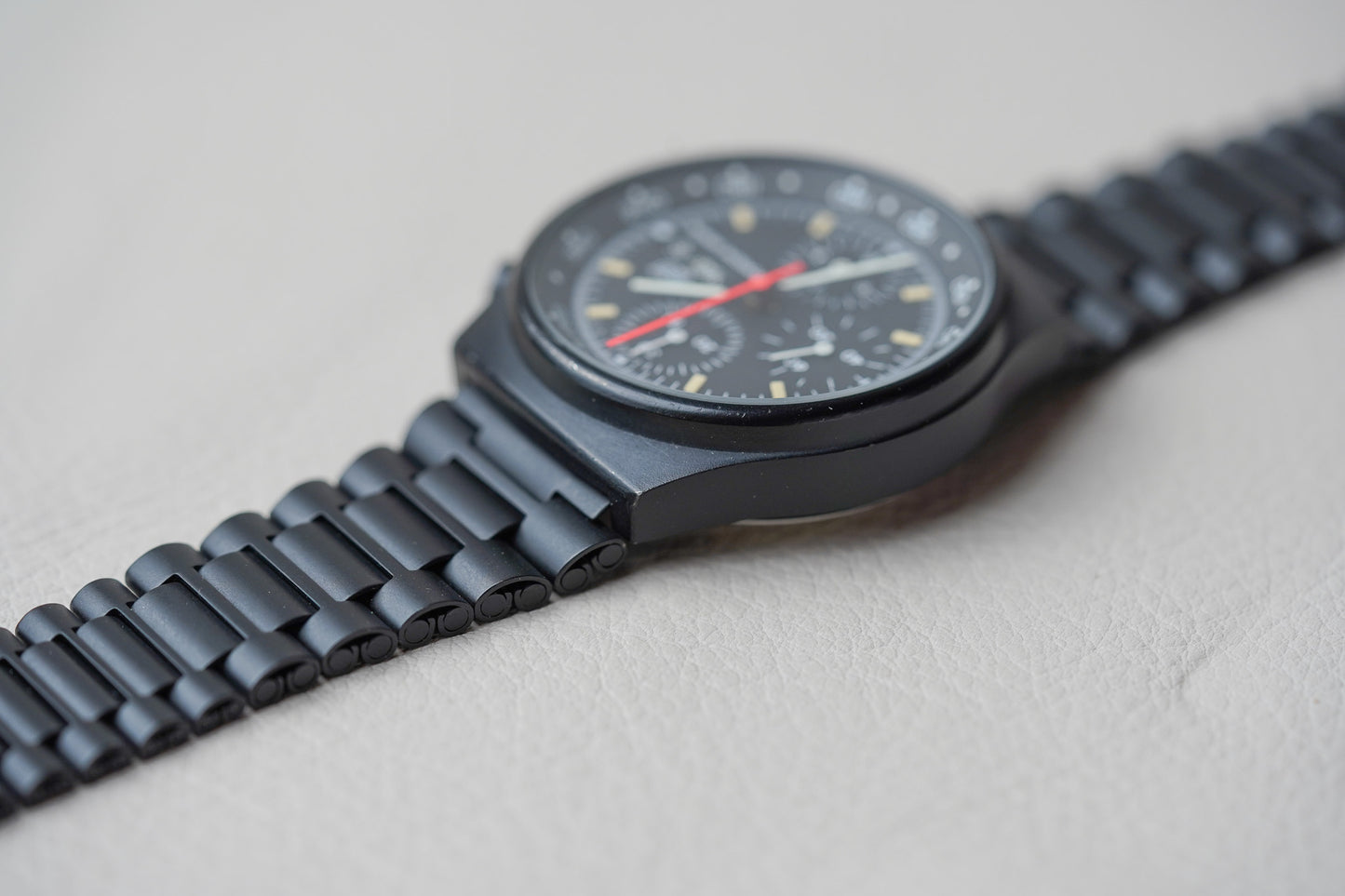 1970's Porsche Design By Orfina Chronograph I Ref. 7750 "1 KM" Rehaut