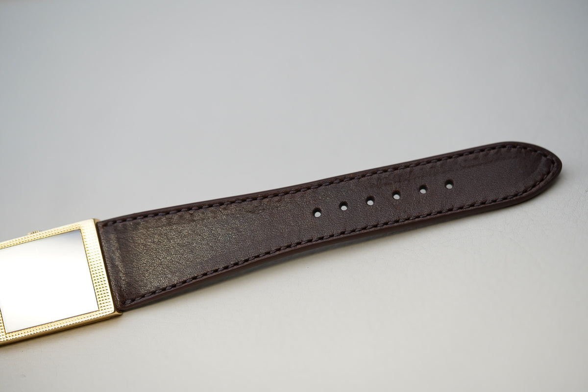 1970's Rolex Cellini 4127 18k Yellow Gold Burl Wood Dial