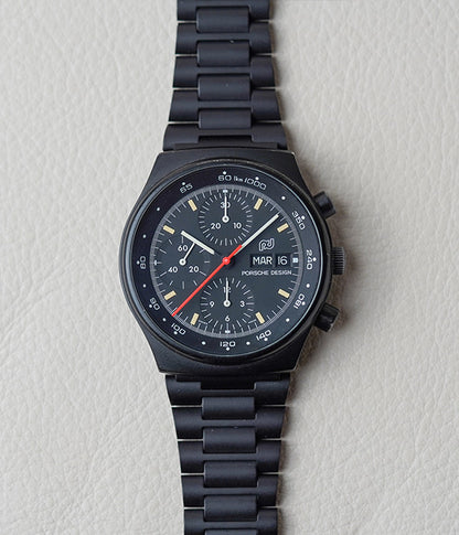 1970's Porsche Design By Orfina Chronograph I Ref. 7750 "1 KM" Rehaut