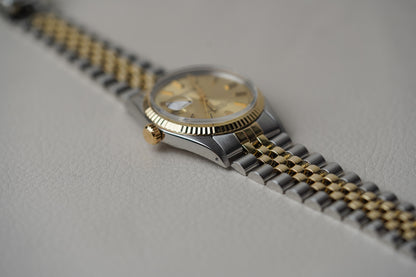 1973 Rolex Datejust 1601 Two Tone