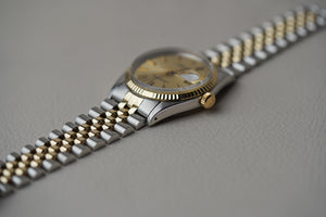 1973 Rolex Datejust 1601 Two Tone
