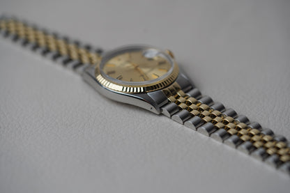 1973 Rolex Datejust 1601 Two Tone