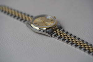 1973 Rolex Datejust 1601 Two Tone