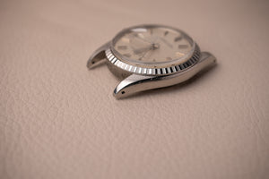 1973 Rolex Datejust 1603 'Non Luminous Silver Linen Dial'