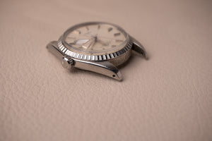 1973 Rolex Datejust 1603 'Non Luminous Silver Linen Dial'