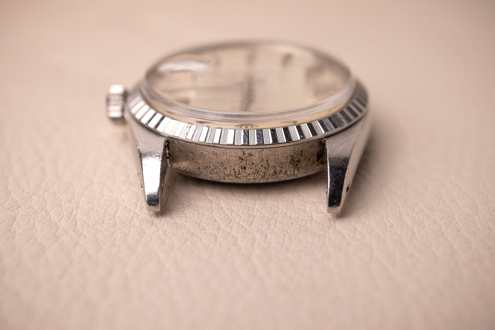 1973 Rolex Datejust 1603 'Non Luminous Silver Linen Dial'