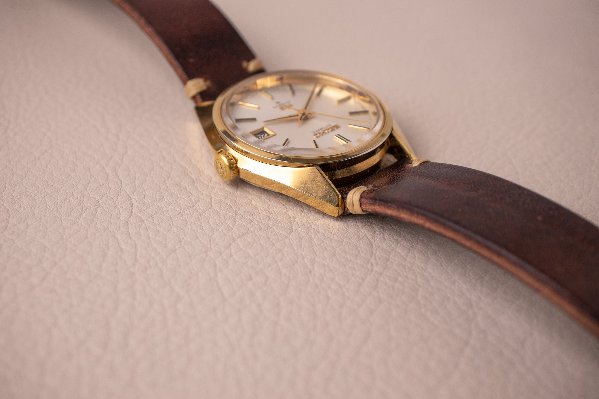 有*プ様 SEIKO KING SEIKO　自動巻き 時計 5625-7113 1973 King Seiko 5625-7113 Gold Plated 56KS – Belmont Watches