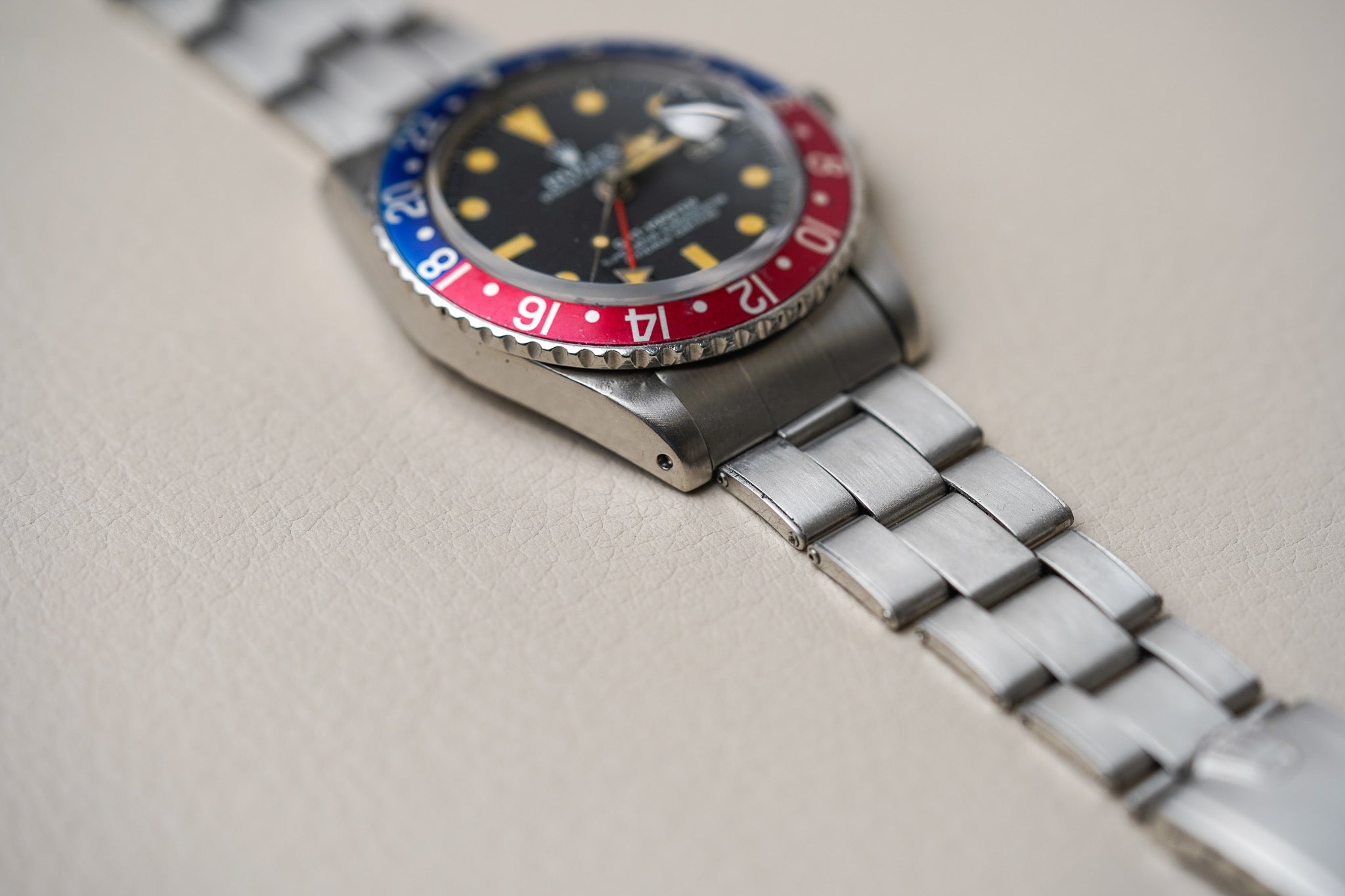 1975 Rolex GMT-Master 1675 Pepsi MK 4 Matte Dial