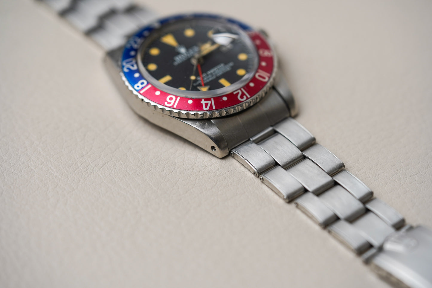 1975 Rolex GMT-Master 1675 Pepsi MK 4 Matte Dial