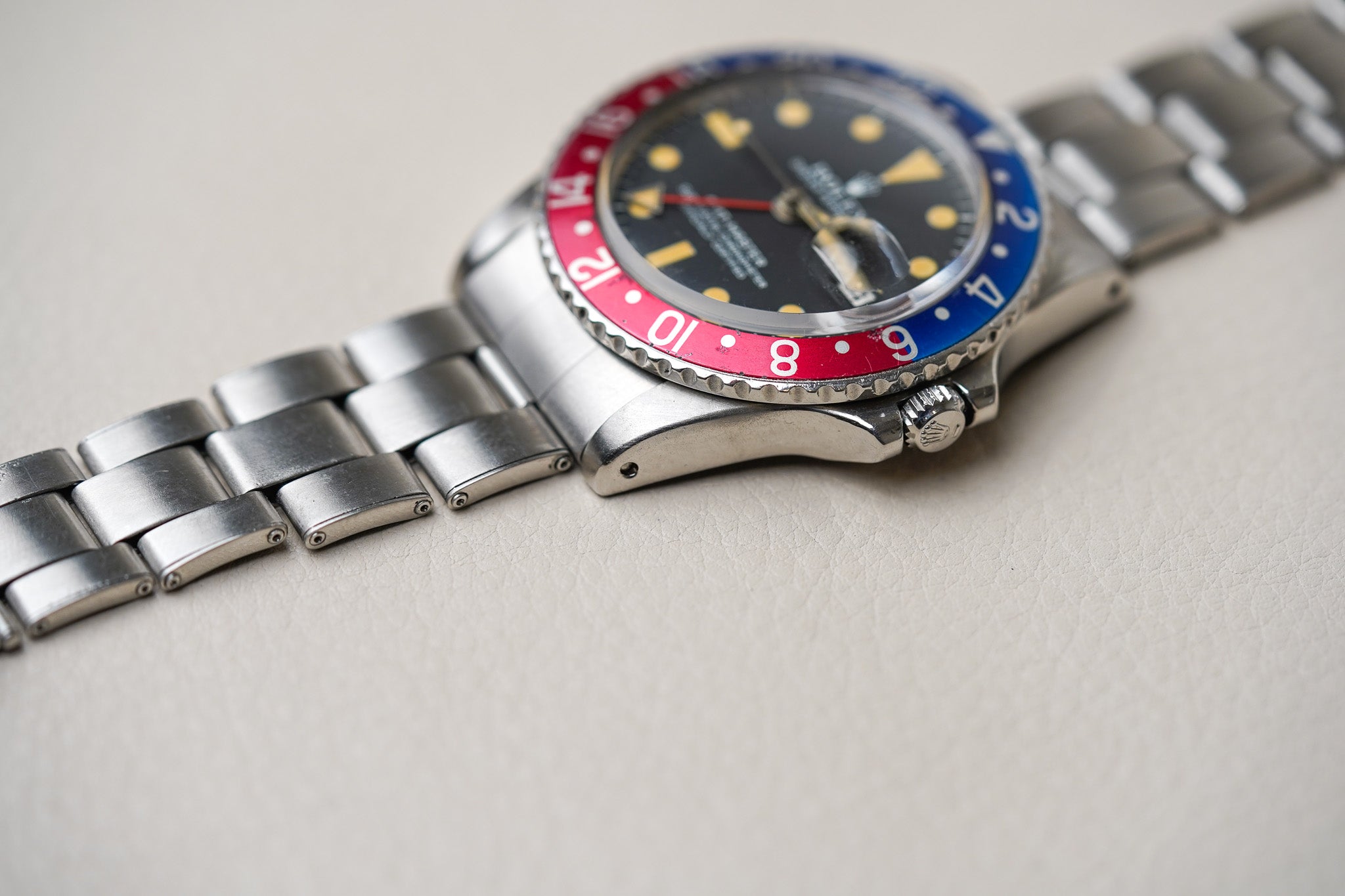 1975 Rolex GMT-Master 1675 Pepsi MK 4 Matte Dial