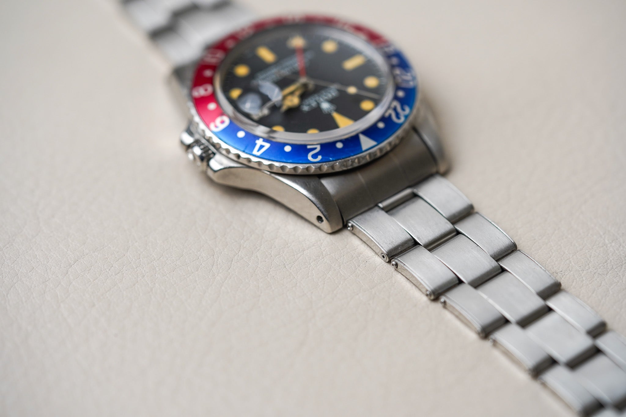 1975 Rolex GMT-Master 1675 Pepsi MK 4 Matte Dial
