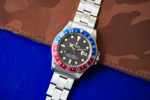1975 Rolex GMT-Master 1675 Pepsi MK 4 Matte Dial