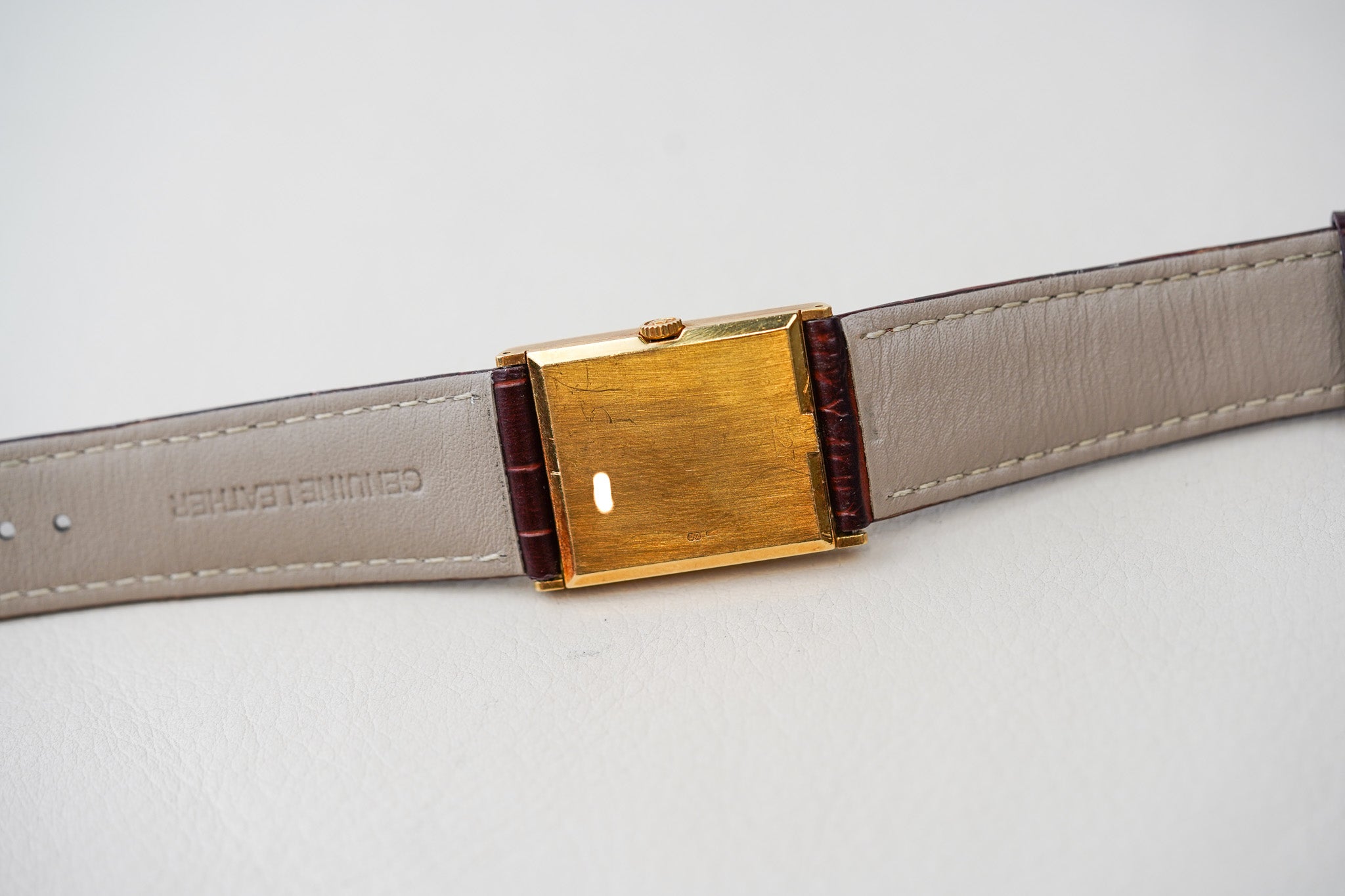 1976 Rolex Cellini 4127 18k Yellow Gold Burl Wood Dial