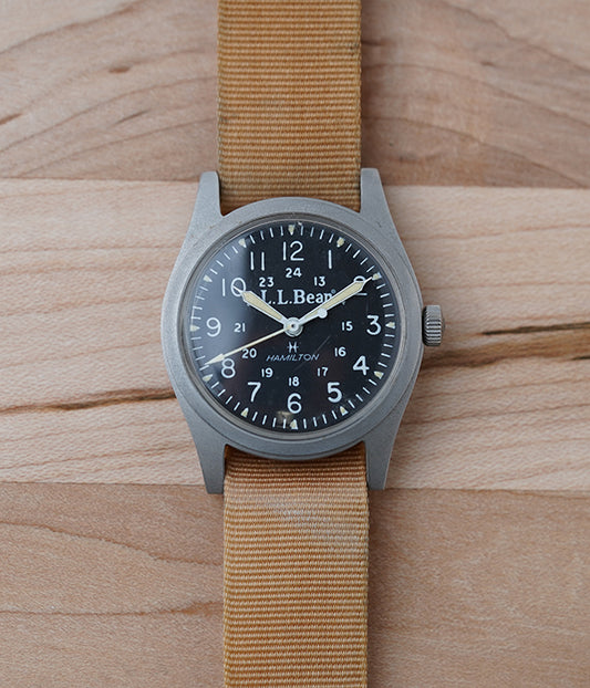1980s Hamilton Field Watch Retailed by L.L. Bean