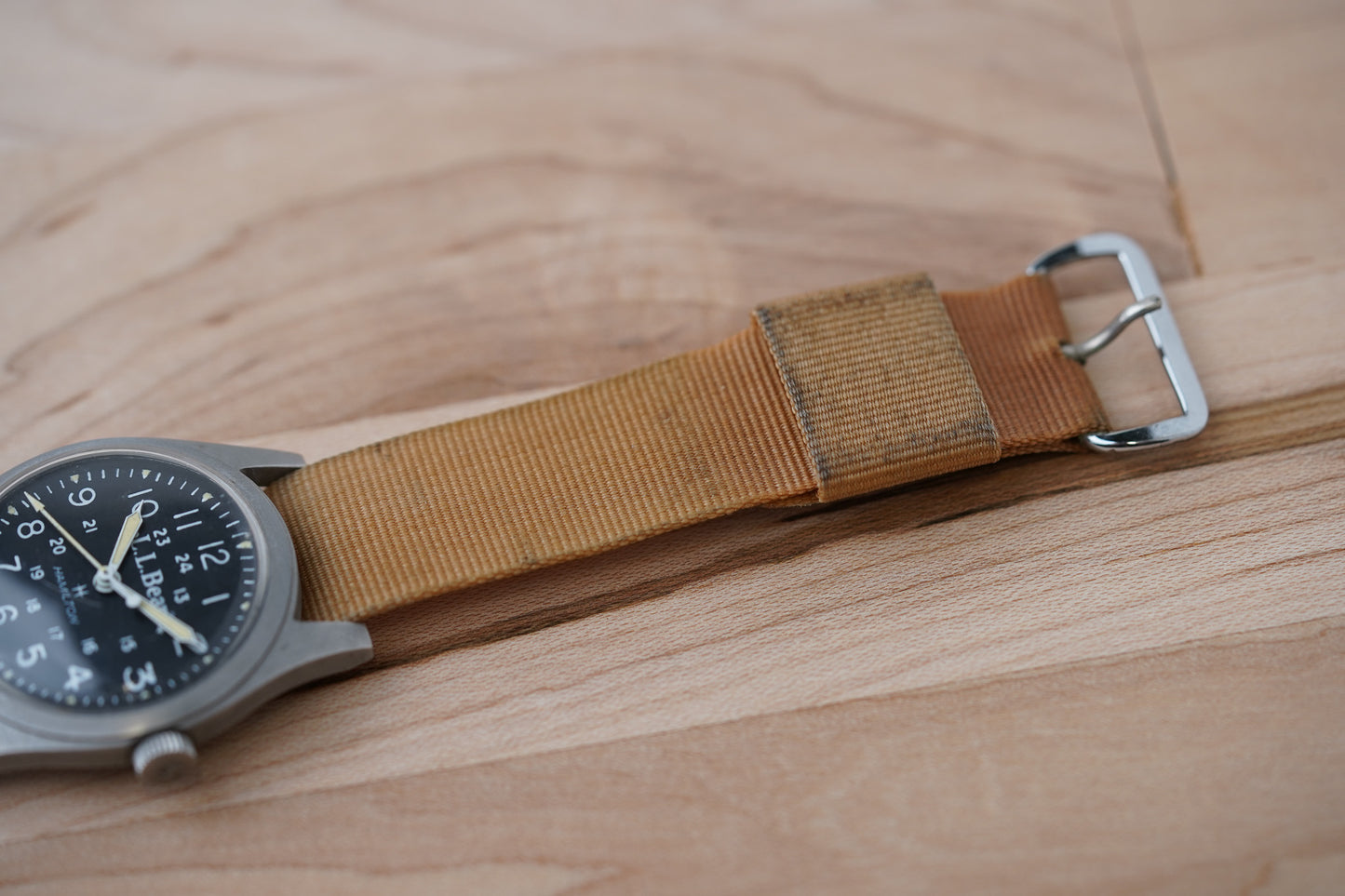 1980s Hamilton Field Watch Retailed by L.L. Bean