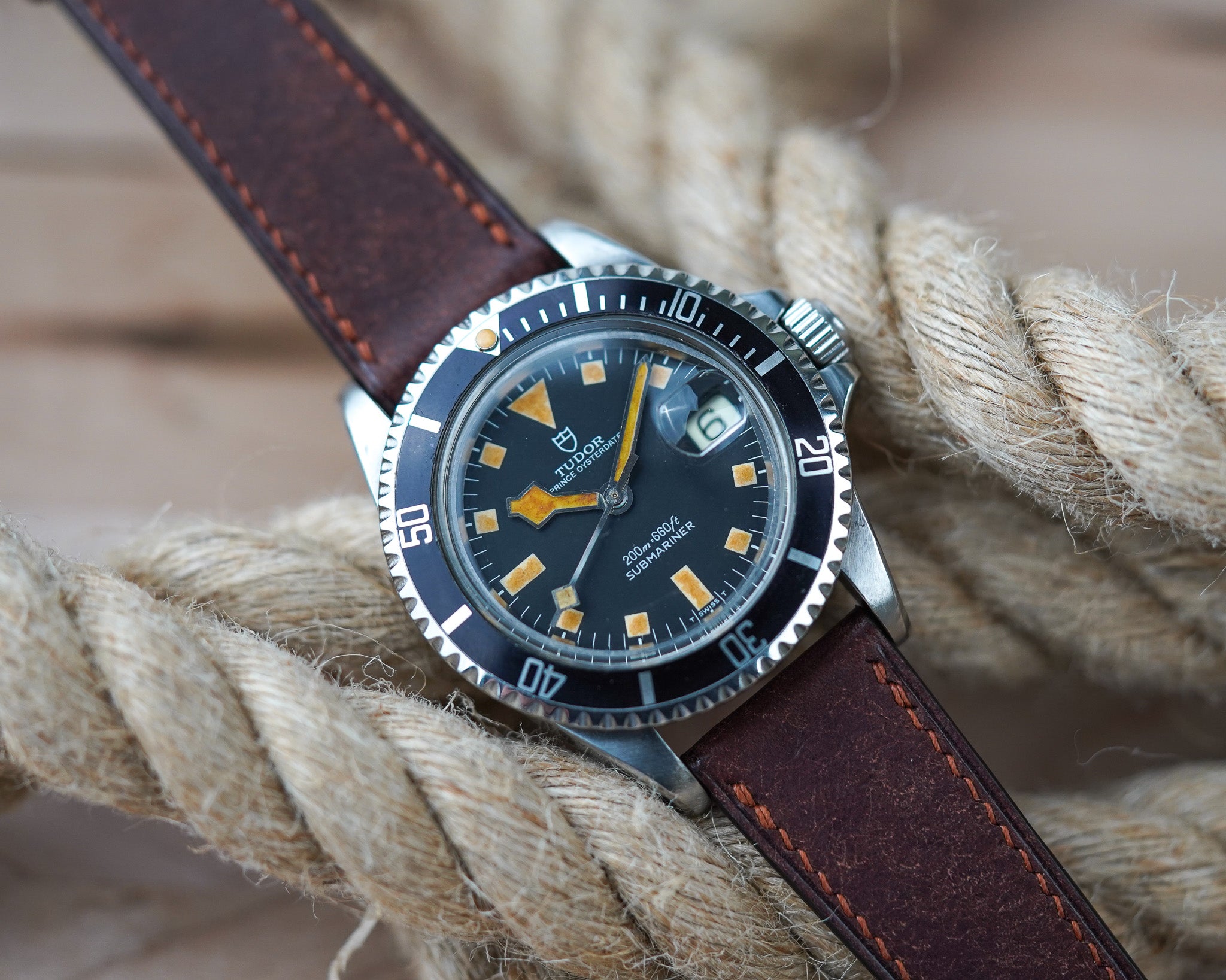 1982 Tudor Submariner Date 9411/0 Black Dial – Belmont Watches