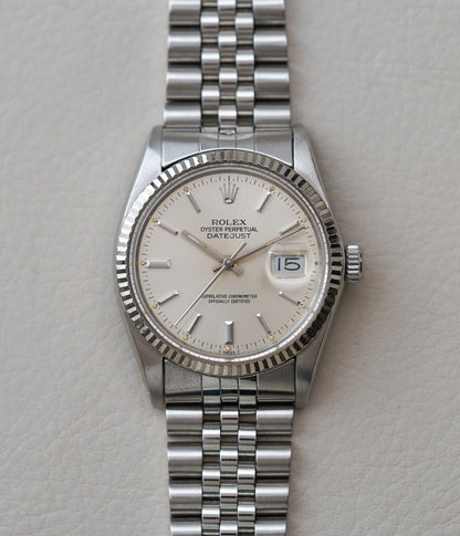1984 Rolex Datejust 16014 Silver Dial