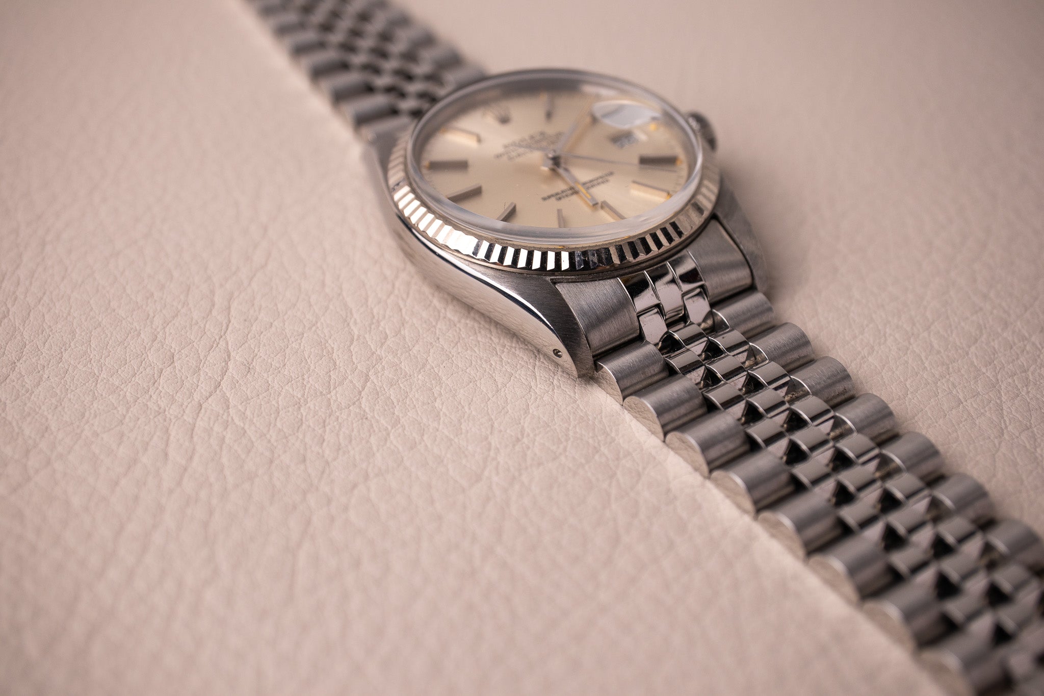 1984 Rolex Datejust 16014 Silver Dial
