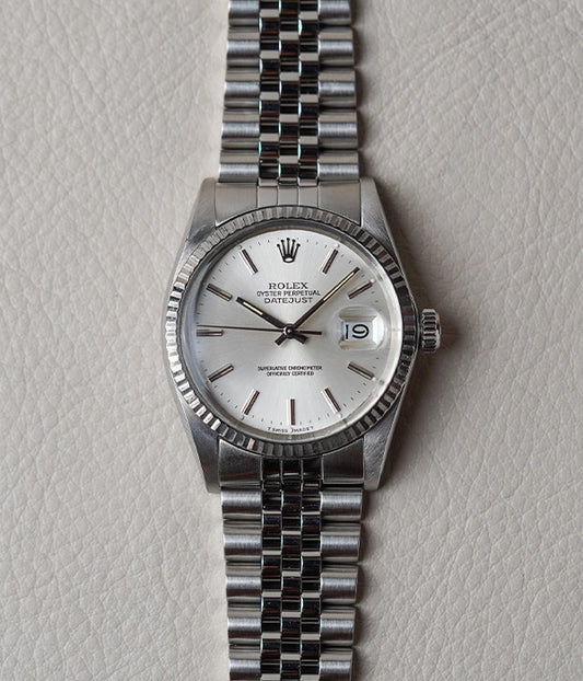 1984 Rolex Datejust 16014 Silver Dial