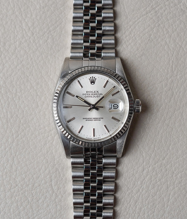 1984 Rolex Datejust 16014 Silver Dial