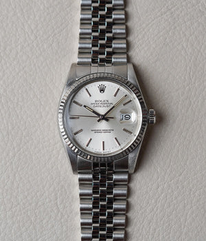 1984 Rolex Datejust 16014 Silver Dial