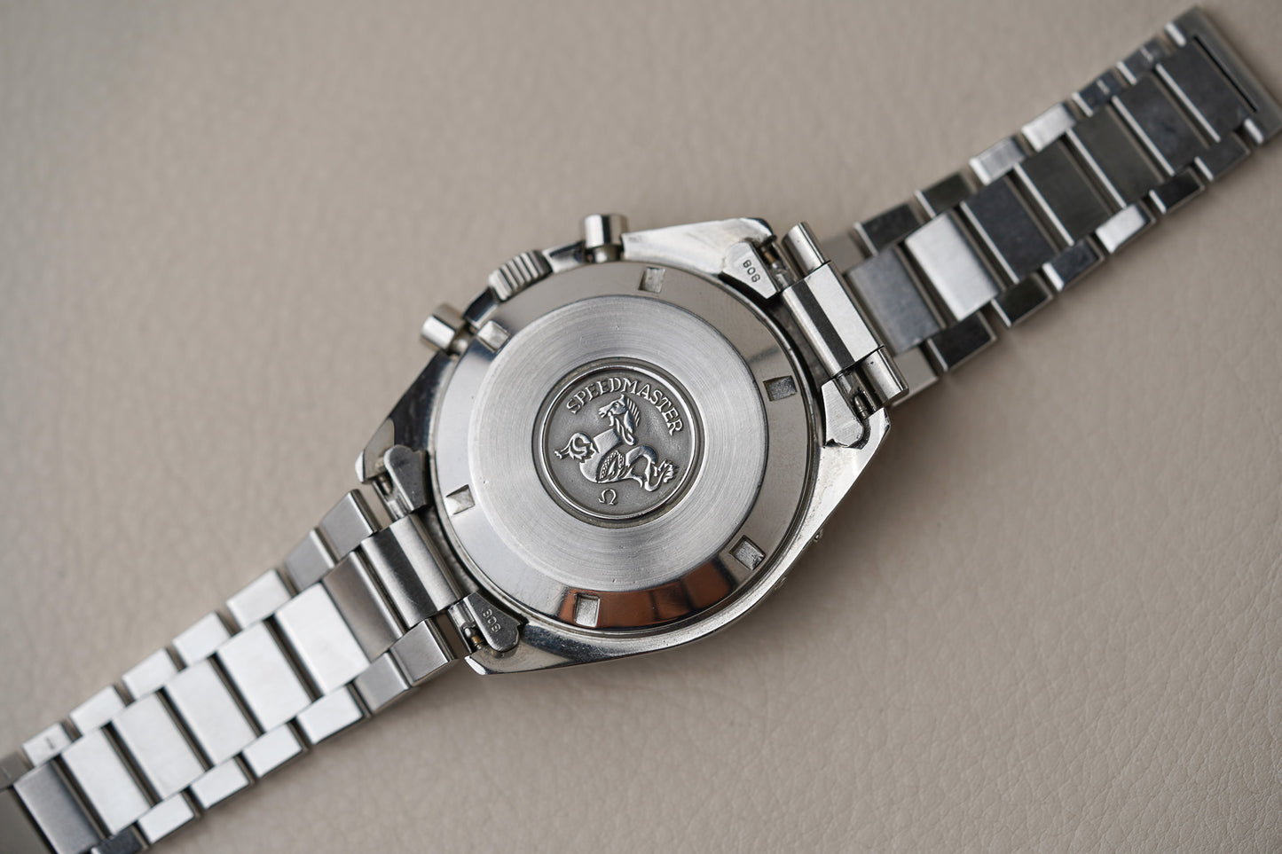 1985 Omega Speedymoon 'Smiley Moon' 345.0809 Speedmaster