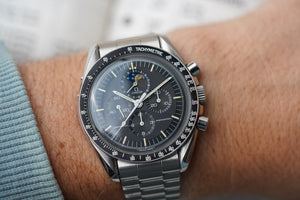 1985 Omega Speedymoon 'Smiley Moon' 345.0809 Speedmaster