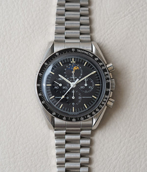 1985 Omega Speedymoon 'Smiley Moon' 345.0809 Speedmaster