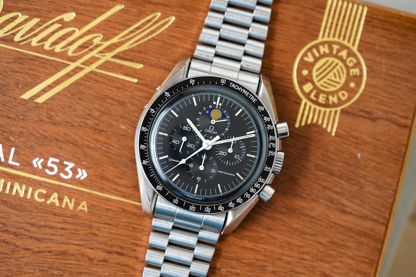 1986 Omega Speedymoon 'Big Moon' 345.0809 Speedmaster