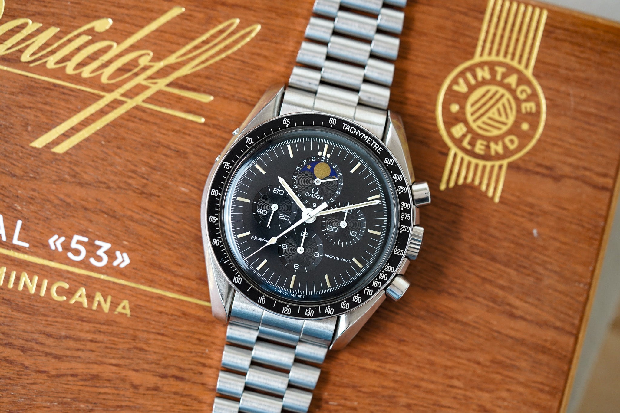1986 Omega Speedymoon 'Big Moon' 345.0809 Speedmaster