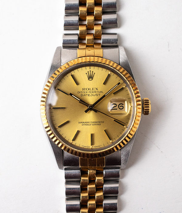 1986 Rolex Datejust 16013 Two Tone