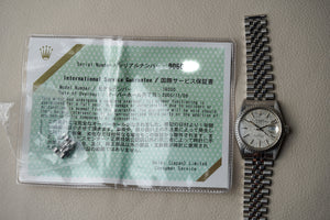 1986 Rolex Datejust 16030 Silver Linen Dial