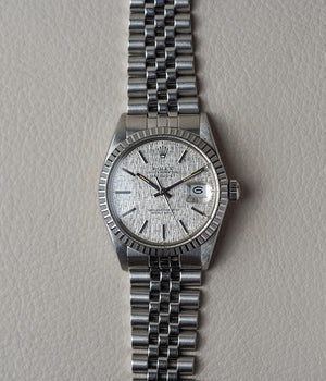 1986 Rolex Datejust 16030 Silver Linen Dial