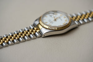 1988 Rolex Datejust 16233 White Roman Dial