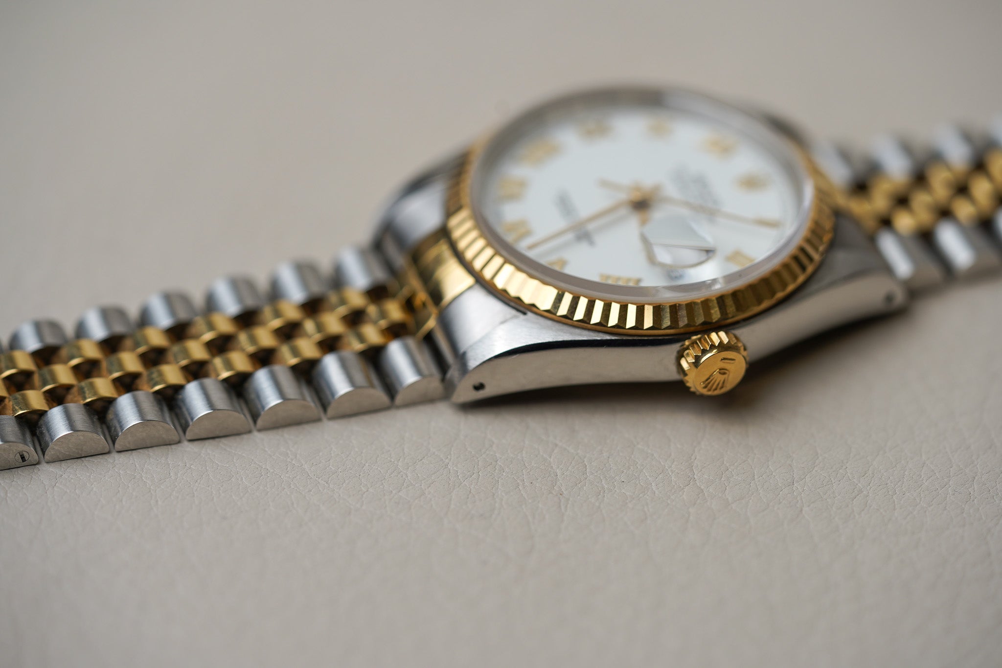 1988 Rolex Datejust 16233 White Roman Dial