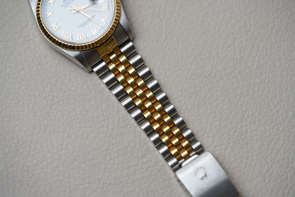1988 Rolex Datejust 16233 White Roman Dial