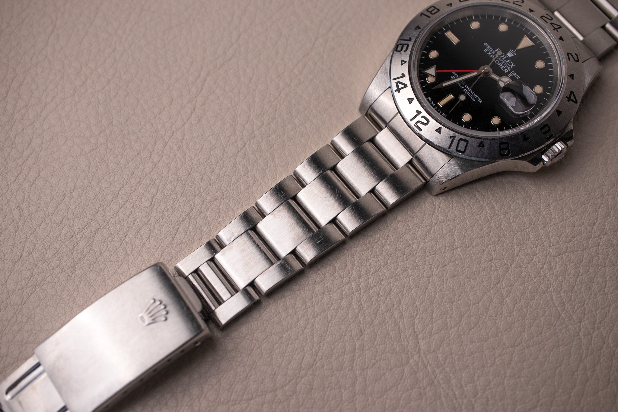1989 Rolex Explorer II 16570 Black