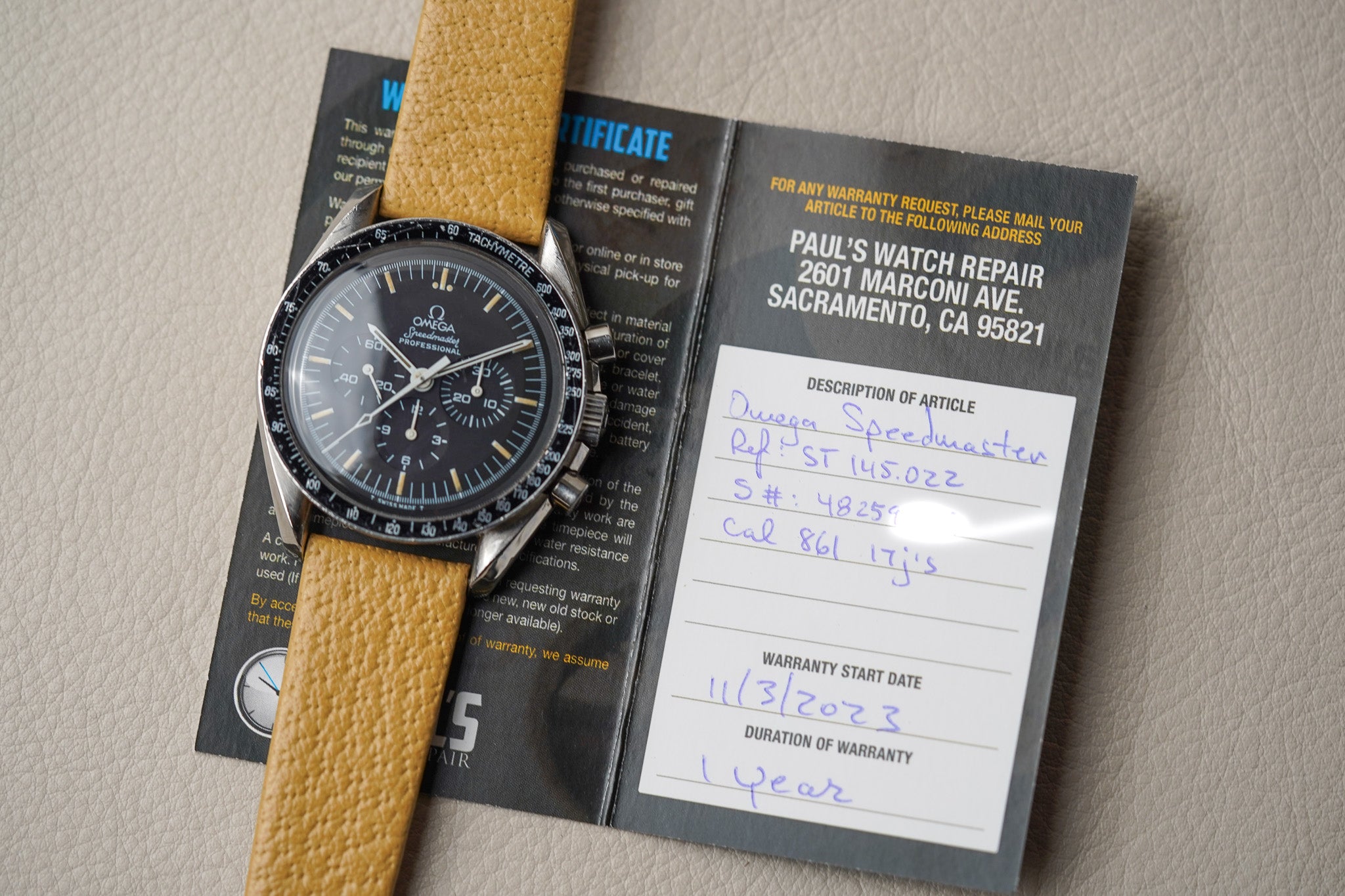 1990 Omega Speedmaster 3590.50 Moonwatch