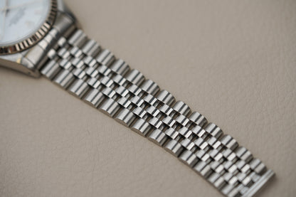 1991 Rolex Datejust 16234 'Skinny' White Roman Dial