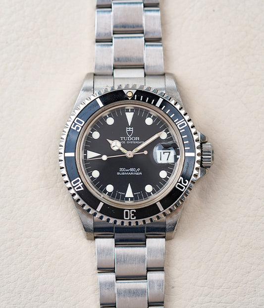 1992 Tudor Submariner Date Black 79090